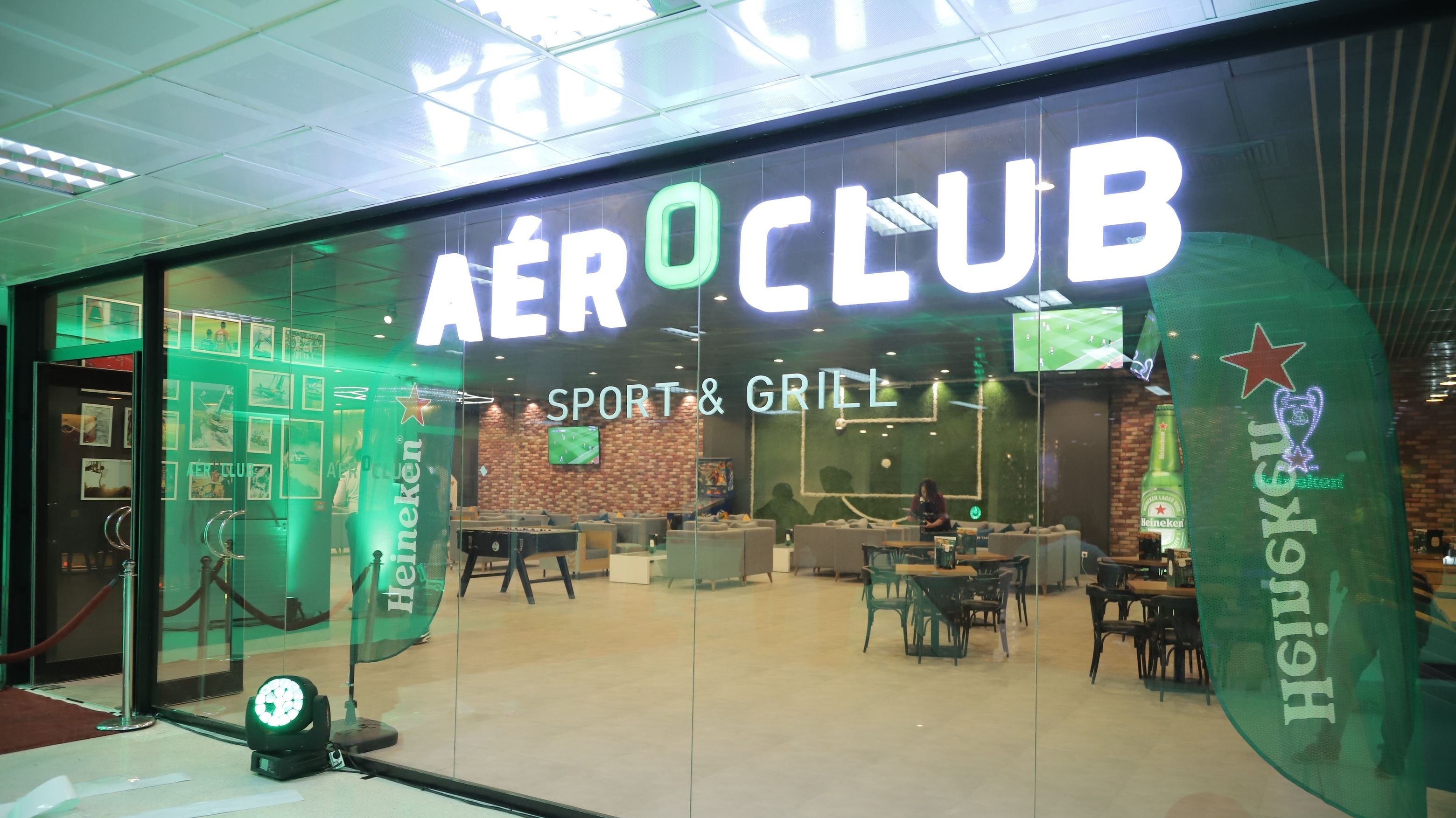 Un bar signé Heineken et Newrest à l'aéroport de Tunis 